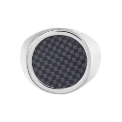 Online PHEBUS HIM Chevalière Acier Blanc