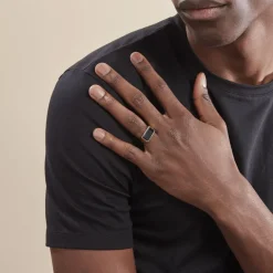 Histoire d'Or Chevalière Plaqué Hadrien Onyx* Bagues|Chevalières