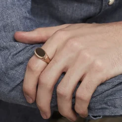 Histoire d'Or Chevalière Plaqué Or Jaune Nail* Bagues|Bagues Sans Pierre