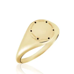 Histoire d'Or Chevalière Plaqué Or Jaune Hadrian* Bagues|Bagues Sans Pierre