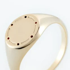 Histoire d'Or Chevalière Plaqué Or Jaune Hadrian* Bagues|Bagues Sans Pierre