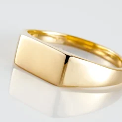 Histoire d'Or Chevalière Plaqué Or Jaune Alfonso* Bagues|Bagues Sans Pierre