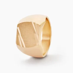 Histoire d'Or Chevalière Zoey Plaqué Or Jaune* Bijoux Personnalisés|Bagues