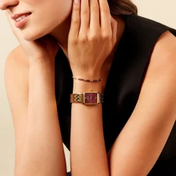 CODHOR Coffret De Montre Arianne Bordeaux* Coffrets Montres|Montres Petits Prix