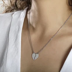 Histoire d'Or Collier Abrar Argent Blanc* Bijoux Personnalisés|Colliers