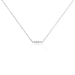 Histoire d'Or Collier Adriaan Argent Blanc Oxyde De Zirconium* Colliers|Colliers