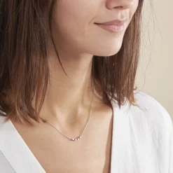 Sale Histoire d'Or Collier Adriana Argent Blanc Oxyde De Zirconium