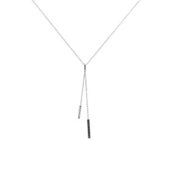 Online Histoire d'Or Collier Ainhoaa Or Blanc Diamant