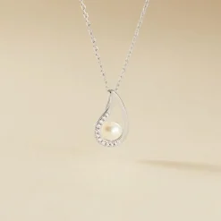 Histoire d'Or Collier Akiko Argent Blanc Perle De Culture Et Oxyde De Zirconium* Colliers|Colliers