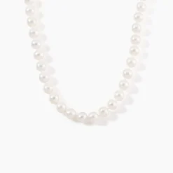 Online Histoire d'Or Collier Akoya Or Jaune Perle De Culture D'akoya