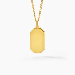 Histoire d'Or Collier Alessio Acier Jaune* Colliers|Colliers