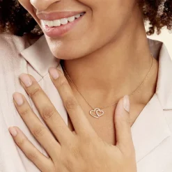 Hot Histoire d'Or Collier Alexandra Plaqué Or Jaune Oxyde De Zirconium