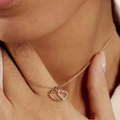 Hot Histoire d'Or Collier Alexandra Plaqué Or Jaune Oxyde De Zirconium