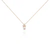 New Histoire d'Or Collier Alicea Or Rose Diamant