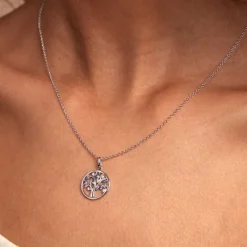 Histoire d'Or Collier Alive Argent Blanc Oxyde De Zirconium* Colliers|Colliers