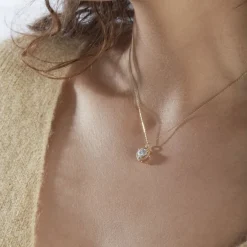 Online Histoire d'Or Collier Althea Or Jaune Oxyde De Zirconium