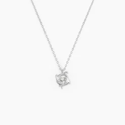 Histoire d'Or Collier Amalthee Argent Blanc Oxyde De Zirconium* Colliers|Colliers