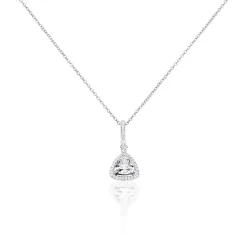 Histoire d'Or Collier Amantine Argent Blanc Oxyde De Zirconium* Colliers|Colliers