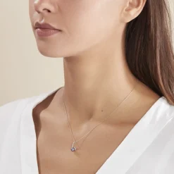 Histoire d'Or Collier Anais Or Blanc Perle De Culture Et Oxyde De Zirconium* Colliers|Colliers