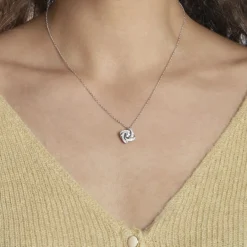 Histoire d'Or Collier Anasthase Argent Blanc Oxyde De Zirconium* Colliers|Colliers