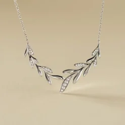 Histoire d'Or Collier Andeol Argent Blanc Oxyde De Zirconium* Colliers|Colliers