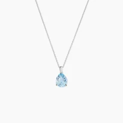 Histoire d'Or Collier Anesa Or Blanc Topaze* Colliers|Colliers