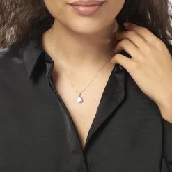 Histoire d'Or Collier Anesa Or Blanc Topaze* Colliers|Colliers