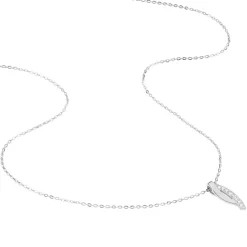 Outlet Histoire d'Or Collier Ange-line Argent Blanc Oxyde De Zirconium
