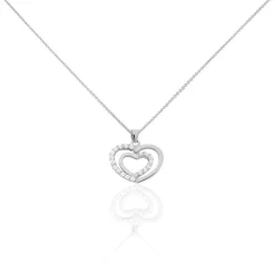 Histoire d'Or Collier Annabelle Argent Blanc Oxyde De Zirconium* Colliers|Colliers