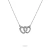 New Histoire d'Or Collier Annae Argent Blanc Oxyde De Zirconium