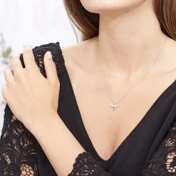 Best Histoire d'Or Collier Anne-louise Argent Blanc