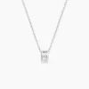 Histoire d'Or Collier Antho Argent Blanc* Colliers|Colliers