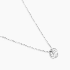 Histoire d'Or Collier Antho Argent Blanc* Colliers|Colliers