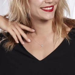 Histoire d'Or Collier Antonienne Argent Blanc Oxyde De Zirconium* Colliers|Colliers