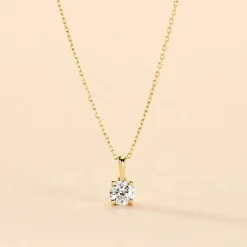 Histoire d'Or Collier Aphrodite Or Jaune Diamant Synthetique* Colliers|Colliers