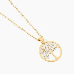 Histoire d'Or Collier Aragorn Or Bicolore* Colliers|Colliers