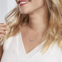 Best Histoire d'Or Collier Argent Bartolomee Oxydes De Zirconium