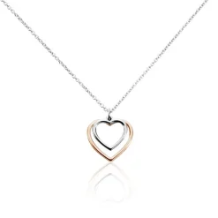 Hot Histoire d'Or Collier Argent Bicolore Fethi