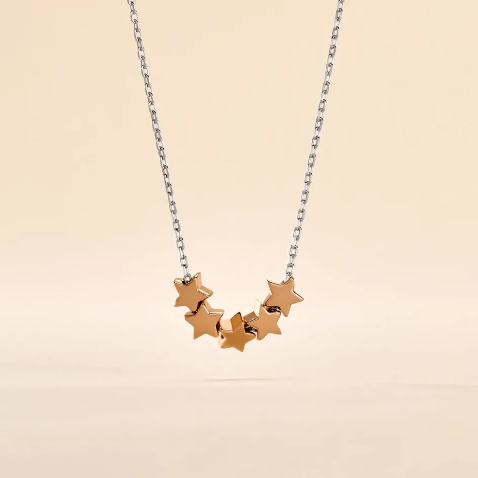 Histoire d'Or Collier Argent Bicolore Manya* Colliers|Ras De Cou