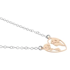 Histoire d'Or Collier Argent Bicolore Toyo* Colliers|Colliers Fantaisie