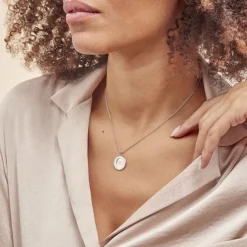 New Histoire d'Or Collier Argent Bicolore Teodoro