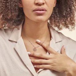 Clearance Histoire d'Or Collier Argent Bicolore Vicencio