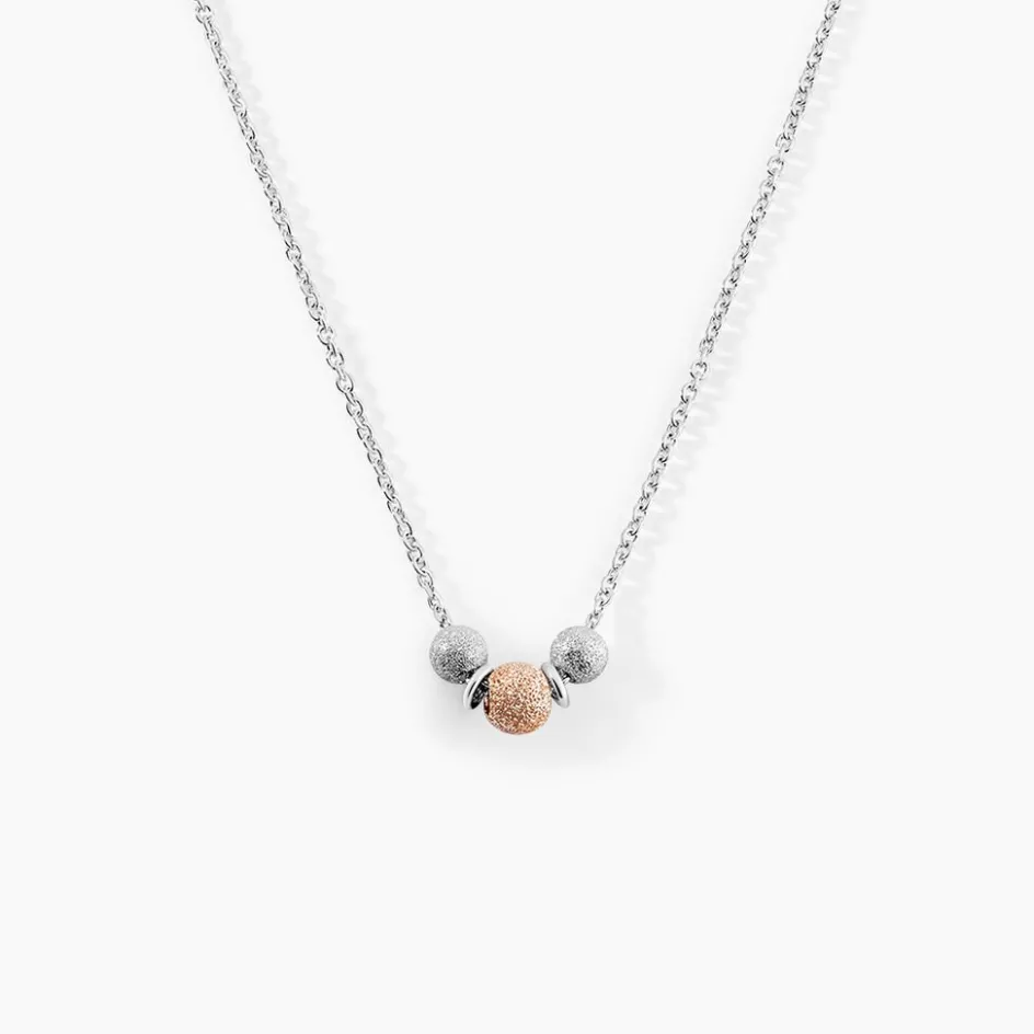 Histoire d'Or Collier Argent Bicolore Wilmart* Colliers|Colliers