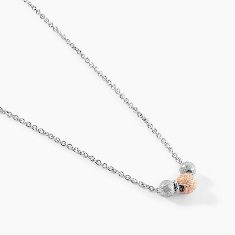 Histoire d'Or Collier Argent Bicolore Wilmart* Colliers|Colliers