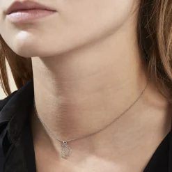 Histoire d'Or Collier Argent Blanc Alekdandarine* Colliers|Ras De Cou