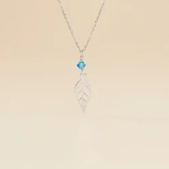 Histoire d'Or Collier Argent Blanc Angelika Pierres Synthetiques* Colliers|Ras De Cou