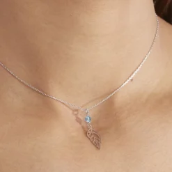 Histoire d'Or Collier Argent Blanc Angelika Pierres Synthetiques* Colliers|Ras De Cou