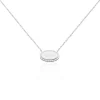 Histoire d'Or Collier Argent Blanc Ankur Oxydes De Zirconium* Colliers|Colliers