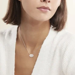 Histoire d'Or Collier Argent Blanc Ankur Oxydes De Zirconium* Colliers|Colliers