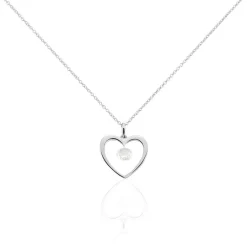 Discount Histoire d'Or Collier Argent Blanc Armo Oxydes De Zirconium